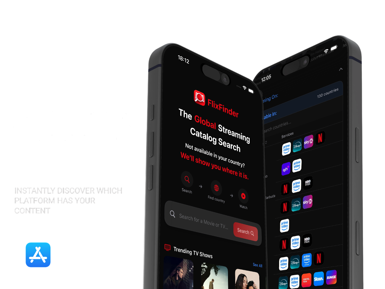 FlixFinder app preview